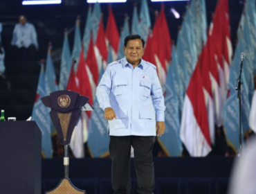 Prabowo dalam acara Gerakan Solidaritas Nasional (Dok. Instagram Resmi Prabowo Subianto)